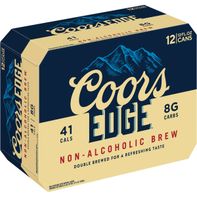 Coors Edge Non-Alcoholic Beer