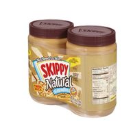 SKIPPY Mantequilla de Cacahuate Natural Cremosa Paquete Doble