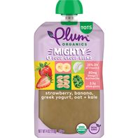 Plum Organics Blends Strawberry Banana Greek Yogurt