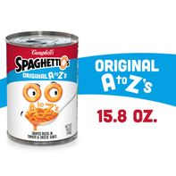 Pâtes en conserve Campbell's SpaghettiOs A à Z