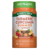Nature's Truth Turmeric Curcumin + Ginger, Vegan Supplement
