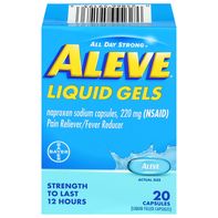 Aleve Liquid Gels para el Alivio del Dolor