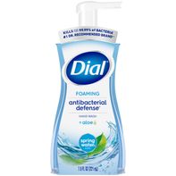 Dial Defensa Antibacteriana Jabón Espumoso de Agua de Manantial