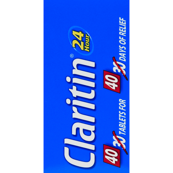 Tabletas para el alivio de alergias sin somnolencia Claritin, 10 mg