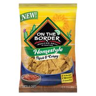 On The Border Homestyle Thick & Crispy Tortilla Chips