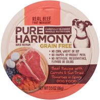Pure Harmony Grain Free Beef Recipe with Carrots