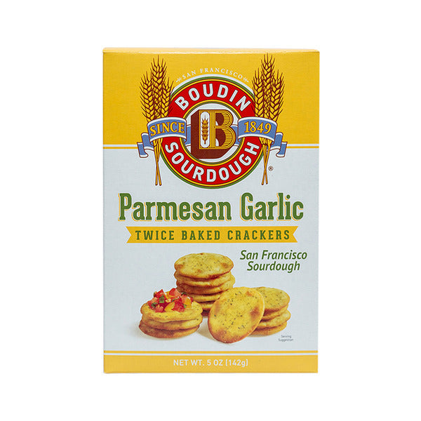 Boudin Crackers au Parmesan et à l'Ail, Cuites Deux Fois