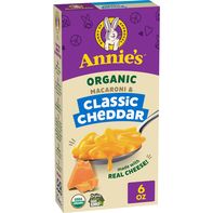 Macaroni et cheddar classique bio d'Annie