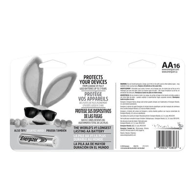 Energizer AA Alkaline Batteries - Reliable Power Source