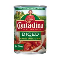 Contadina Diced Tomatoes with Roasted Garlic