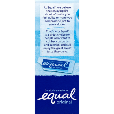 Edulcorante Equal, 0 Calorías, Original