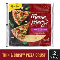 Costras de Pizza Finas y Crujientes de Mama Mary