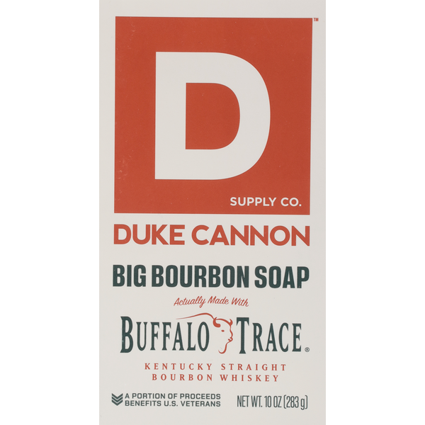 Jabón de Bourbon Whiskey Kentucky Straight de Duke Cannon Supply Co.