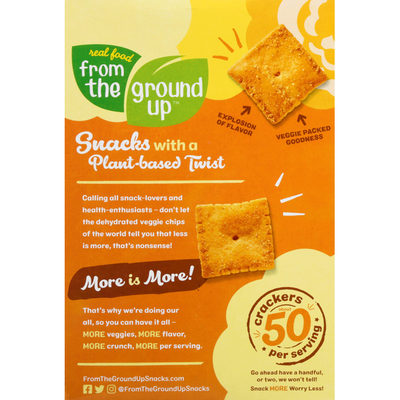 Galletas de Coliflor Cheddar From the Ground Up
