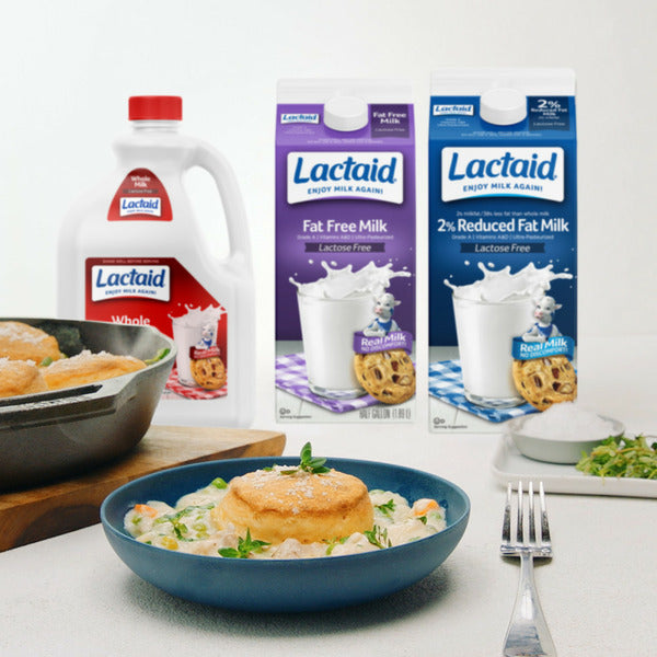 Lait sans lactose Lactaid faible en matières grasses
