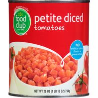 Tomates Diced Petites Food Club