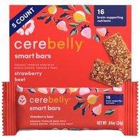 Cerebelly Organic Strawberry Beet Smart Bar