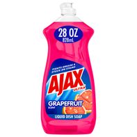 Ajax Alternativa Líquida de Jabón para Platos con Blanqueador, Aroma a Pomelo