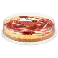 Gâteau au fromage à la fraise en tourbillon de The Father’s Table