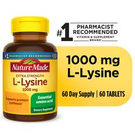 Nature Made L-Lysine 1000 mg Tablets