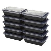 Conteneur rectangulaire de stockage alimentaire GoodCook pour la préparation des repas
