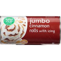 Rollos de Canela Jumbo Food Club con Glaseado