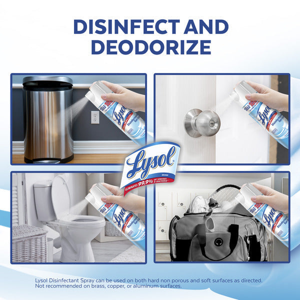 Spray Desinfectante Lysol - Aroma a Ropa Fresca