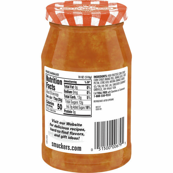 Smucker's Sweet Orange Marmalade