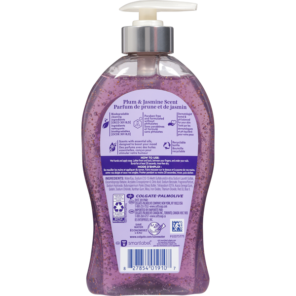 Jabón de Manos Softsoap - Aroma a Ciruela y Jazmín
