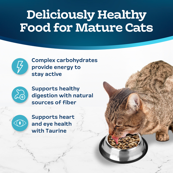 Blue Buffalo Tastefuls Comida Seca Natural para Gatos, Pollo y Arroz Integral