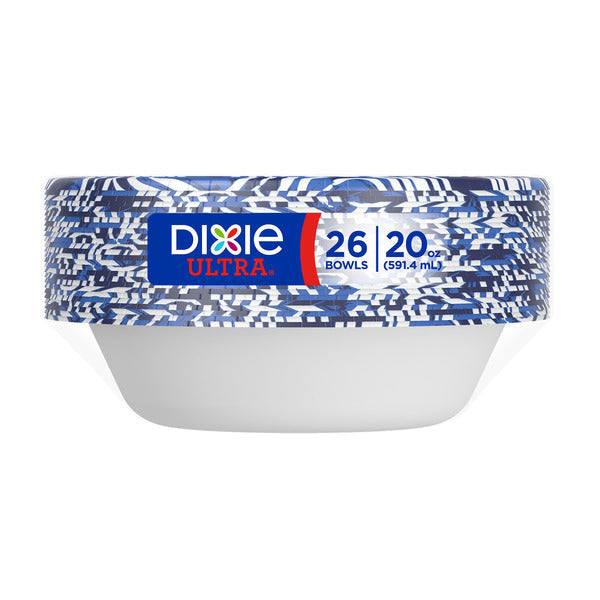 DIXIE 20oz Disposable Paper Bowls - Versatile and Convenient