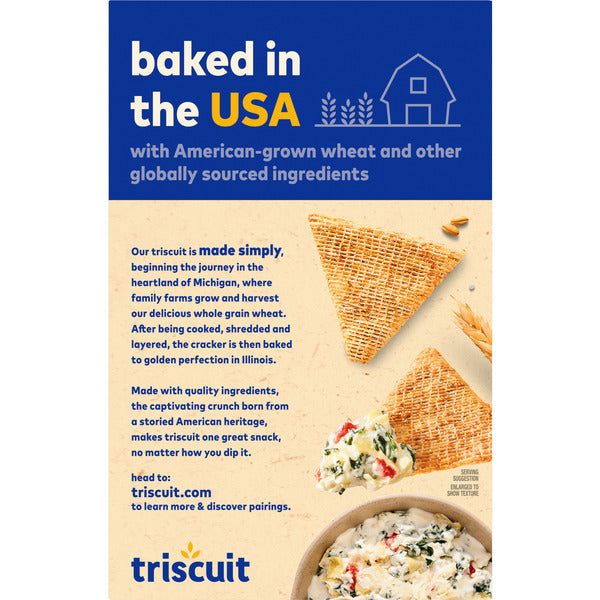 TRISCUIT Thin Crisps Parmesan Garlic Crackers - 7 oz
