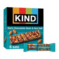 Barre granola KIND au chocolat noir, noix et sel de mer