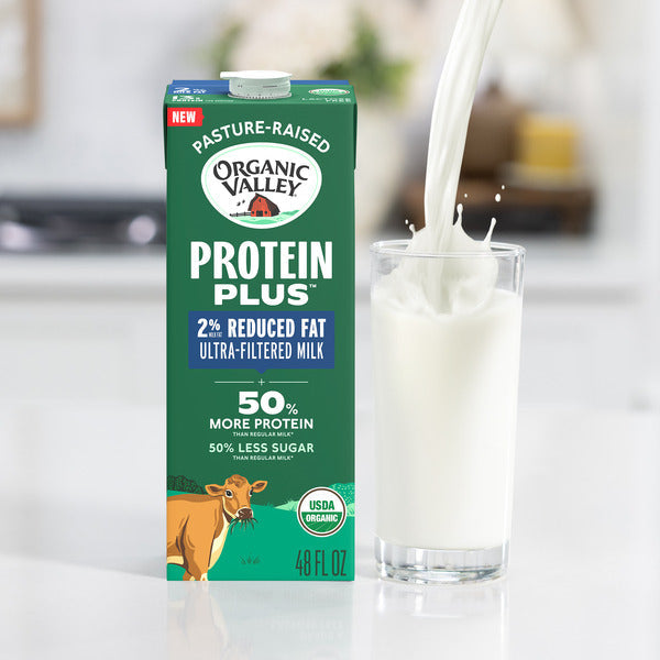 Organic Valley Protein Plus Organic 2% Ultra-Filtered Milk