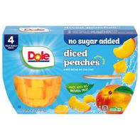 Dole Diced Peaches in Light Syrup