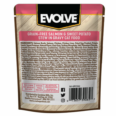 Guiso de Salmón y Batata Sin Granos EVOLVE en Salsa