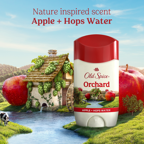 Déodorant Antitranspirant Old Spice pour Hommes - Parfum Verger