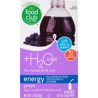 Food Club Low Calorie Grape Drink Mix