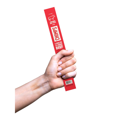 Chomps Beef Stick Original Alimentado con Pasto