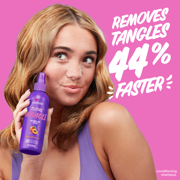 Démêlant Total Miracle Aussie avec Huile d'Abricot
