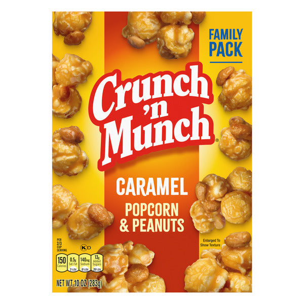 Crunch ‘n Munch Palomitas de Caramelo con Cacahuetes
