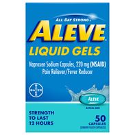 Aleve Soulagement de la Douleur & Réducteur de Fièvre, 220 mg Liquide