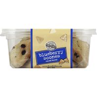 Scones aux myrtilles en deux bouchées