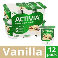 Activia Vanilla Probiotic Yogurt - Delicious Low Fat Treat