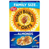 Post Honey Bunches of Oats con Almendras Cereal de Desayuno