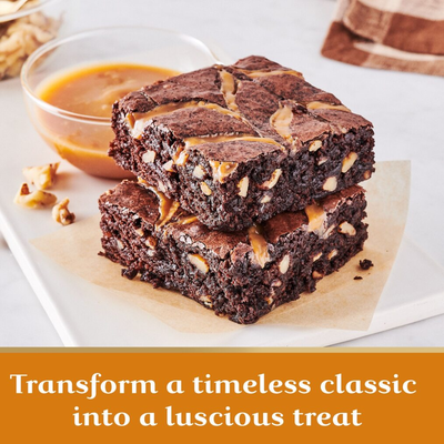 Ghirardelli Caramel Walnut Premium Brownie Mix