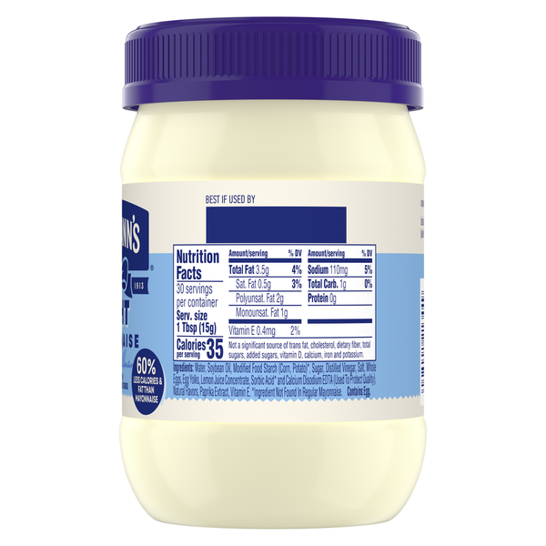 Hellmann's Light Mayonnaise - Creamy & Flavorful