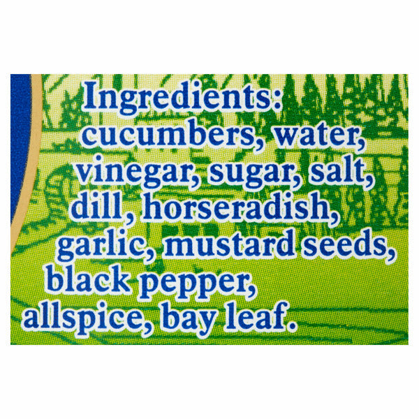 Cornichons à l'aneth classique de Lowell Foods
