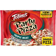 Pizza de Fiesta de Corteza Delgada de Tres Carnes de Totino's