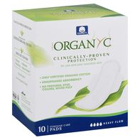 Compresas Femeninas Organyc para Flujo Abundante